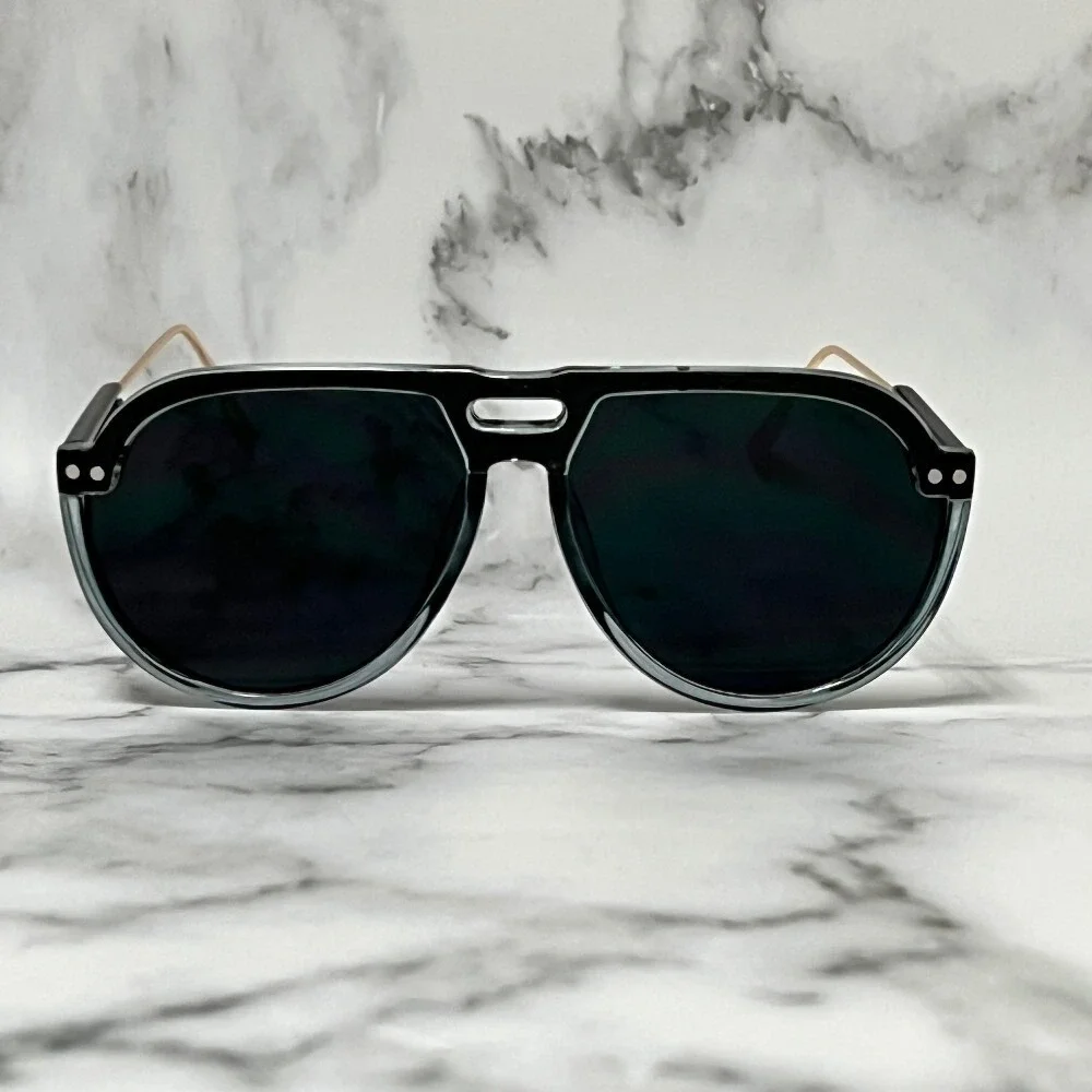 Sunglasses Men Pilot Style Fashion Shades Driving Sun Glasses Street Wear Classy